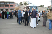 بالصور: إنطلاق معتمري مدينة يافا إلى الديار الحجازية لأداء عمرة الربيع